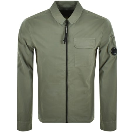 Product Image for CP Company Overshirt Jacket Green