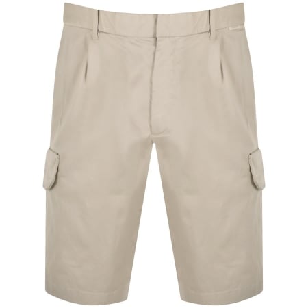 Product Image for Calvin Klein Cargo Sateen Shorts Beige