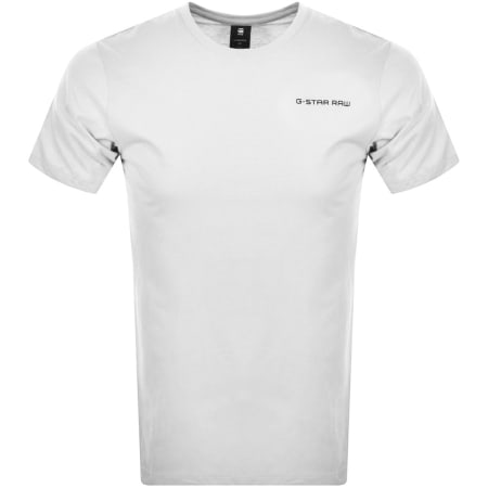 Product Image for G Star Raw Base Logo T Shirt White