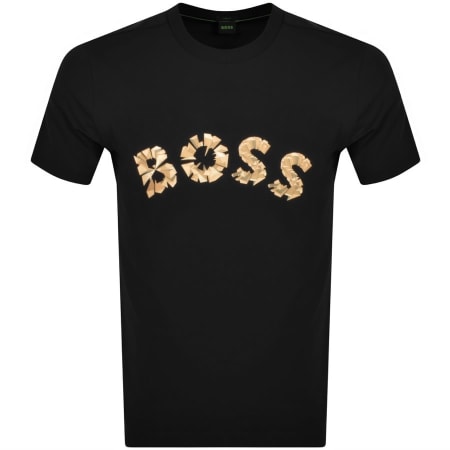 Product Image for BOSS Teego 1 Logo T Shirt Black
