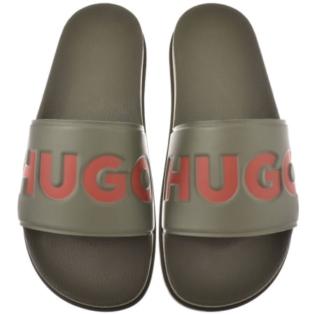 Product Image for HUGO Match Sliders Khaki