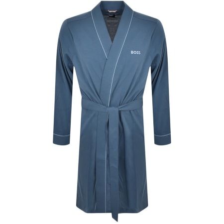 Product Image for BOSS Kimono Dressing Gown Blue