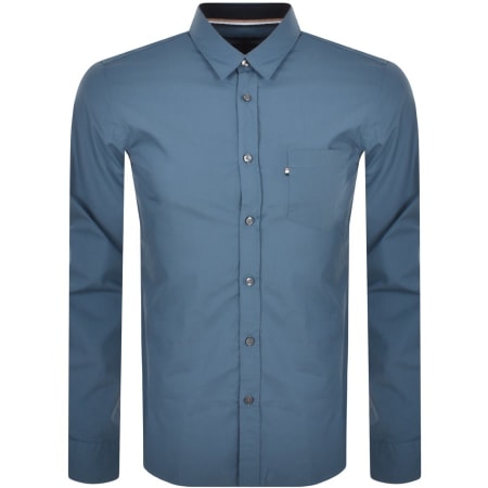 Product Image for BOSS Roger Long Sleeved Shirt Blue