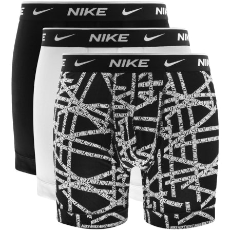 Product Image for Nike Logo 3 Pack Boxer Trunks Black