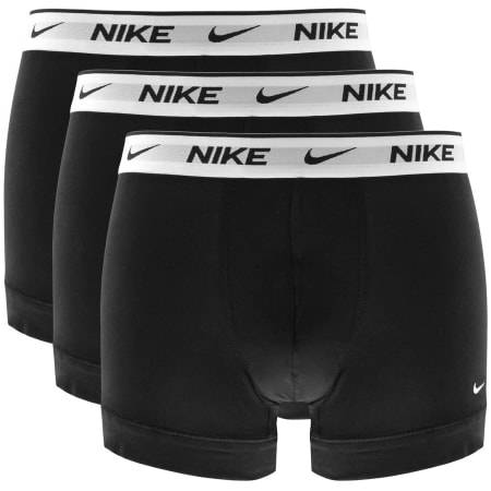 Product Image for Nike Logo 3 Pack Boxer Trunks Black