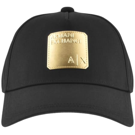 Product Image for Armani Exchange logo Baseball Cap Black