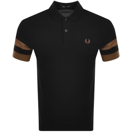 Product Image for Fred Perry Bold Tipped Polo T Shirt Black