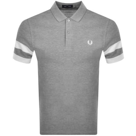 Product Image for Fred Perry Bold Tipped Polo T Shirt Grey