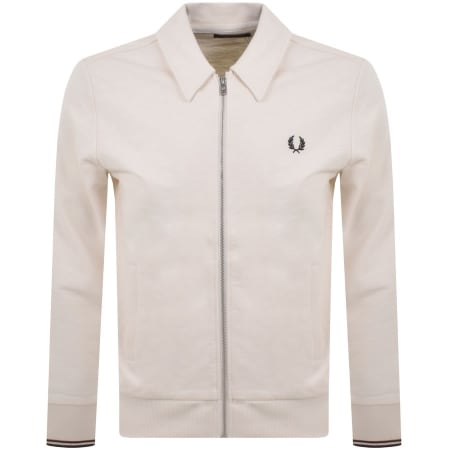 Product Image for Fred Perry Full Zip Full Zip Sweatshirt Cream