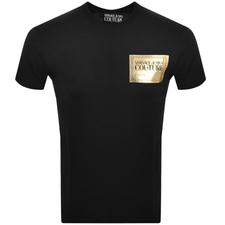 Product Image for Versace Jeans Couture Logo T Shirt Black