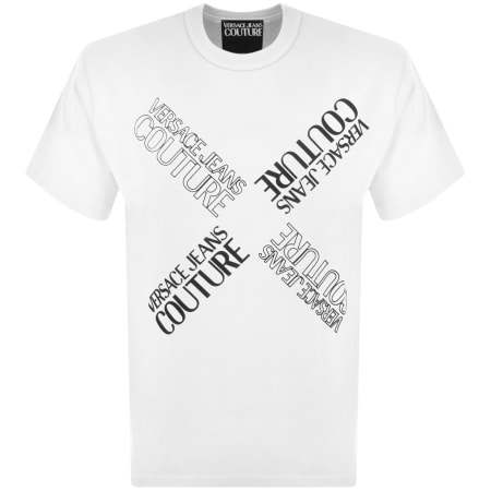 Product Image for Versace Jeans Couture Logo T Shirt White