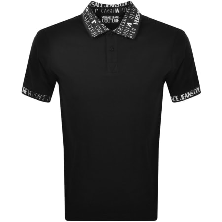 Product Image for Versace Jeans Couture Polo T Shirt Black