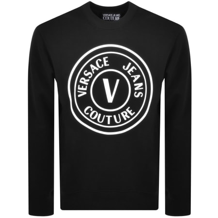 Product Image for Versace Jeans Couture Logo Sweatshirt Black