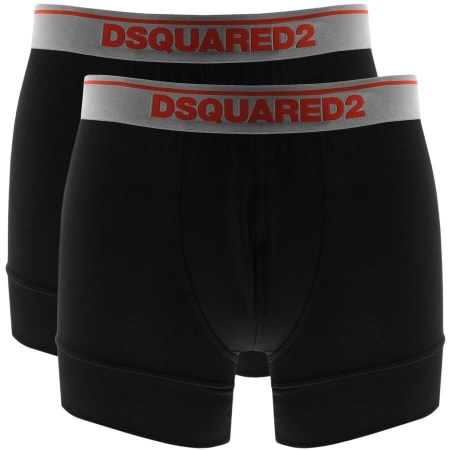 Product Image for DSQUARED2 Underwear 2 Pack Boxer Shorts Black