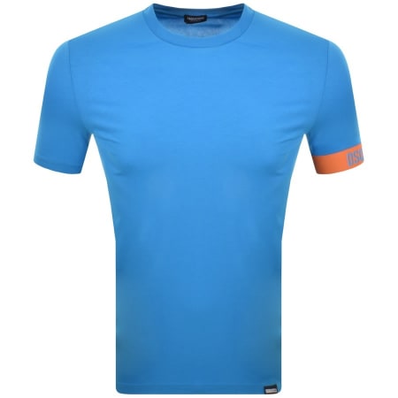 Product Image for DSQUARED2 Short Sleeved T Shirt Blue
