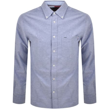 Product Image for Tommy Hilfiger Oxford Long Sleeve Shirt Blue