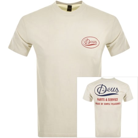 Product Image for Deus Ex Machina Sparks T Shirt Cream
