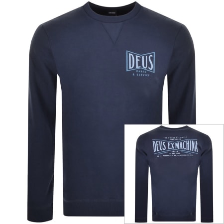 Product Image for Deus Ex Machina Avenue Sweatshirt Navy