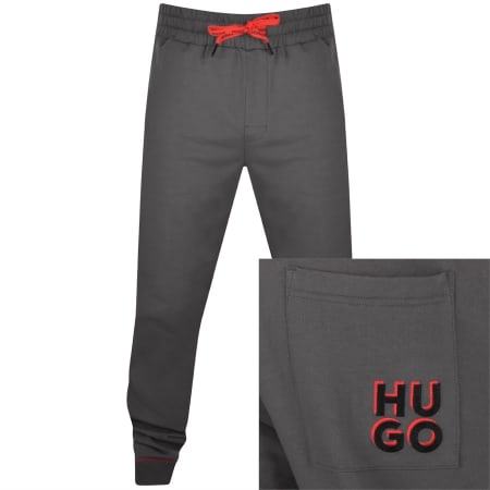 Product Image for HUGO Lounge Logo Jogging Bottoms Grey
