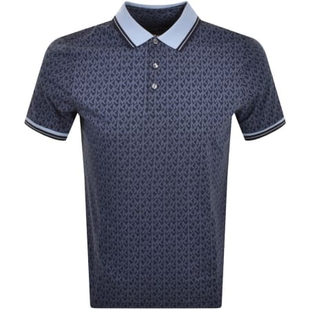 Product Image for Michael Kors Greenwich Polo T Shirt Blue