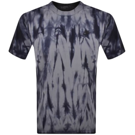 Product Image for Nike Crew Neck Tie Dye T Shirt Navy