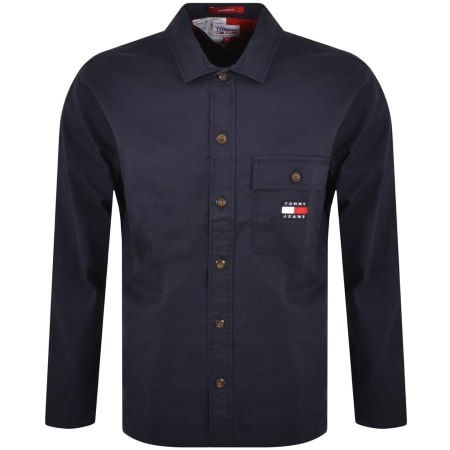 Product Image for Tommy Jeans Solid Overshirt Navy