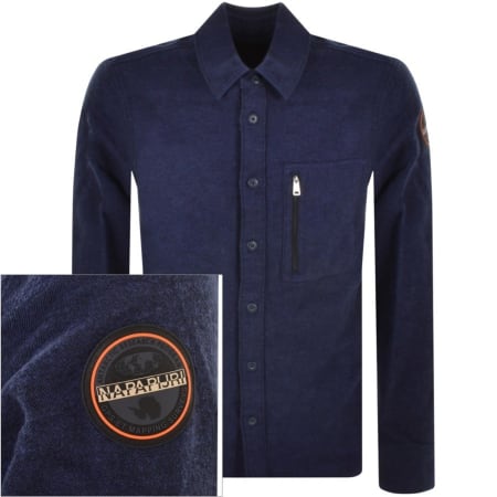 Product Image for Napapijri G Damsgard Overshirt Blue