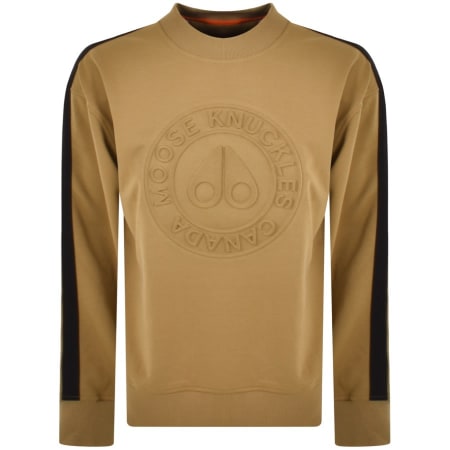 Product Image for Moose Knuckles Homecrest Sweatshirt Khaki