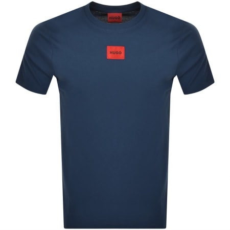Product Image for HUGO Diragolino T Shirt Blue