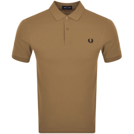 Product Image for Fred Perry Plain Polo T Shirt Beige
