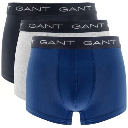 Product Image for Gant Three Pack Stretch Trunks Navy