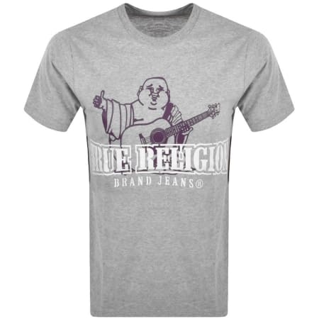 Product Image for True Religion Buddha Stencil T Shirt Grey