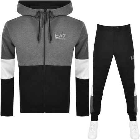 Product Image for EA7 Emporio Armani Logo Tracksuit Black