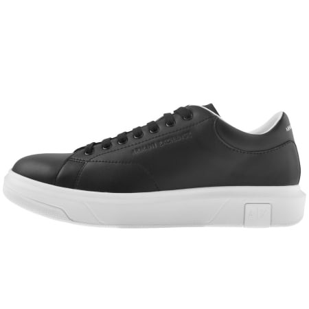 Product Image for Armani Exchange Logo Trainers Black