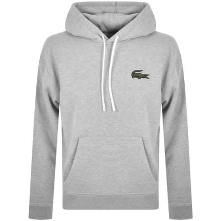 Product Image for Lacoste Logo Hoodie Grey