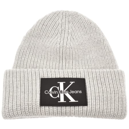 Product Image for Calvin Klein Jeans Knit Beanie Hat Grey