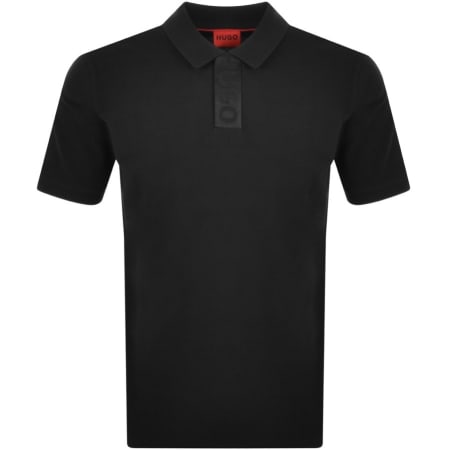 Product Image for HUGO Dalamansi Polo T Shirt Black