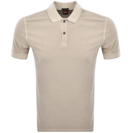 Product Image for BOSS Prime Polo T Shirt Beige