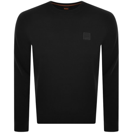 Product Image for BOSS Kanovano Knit Jumper Black