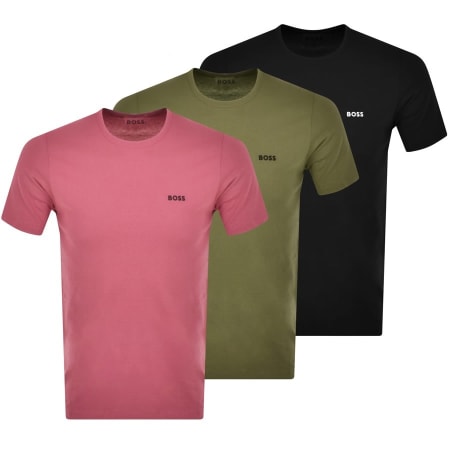 Product Image for BOSS Triple Pack Crew Neck T Shirts