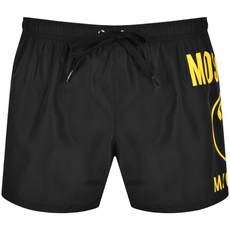 Product Image for Moschino Milano Logo Swim Shorts Black