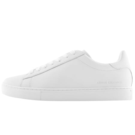 Product Image for Armani Exchange Logo Trainers White