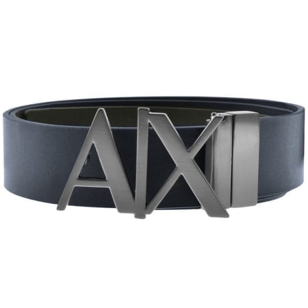 Product Image for Armani Exchange Reversible Belt Navy