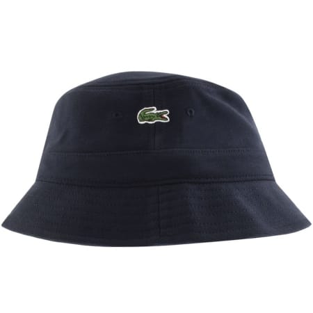 Product Image for Lacoste Logo Bucket Hat Navy