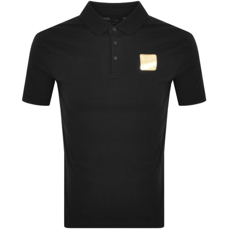 Product Image for Armani Exchange Short Sleeve Polo T Shirt Black