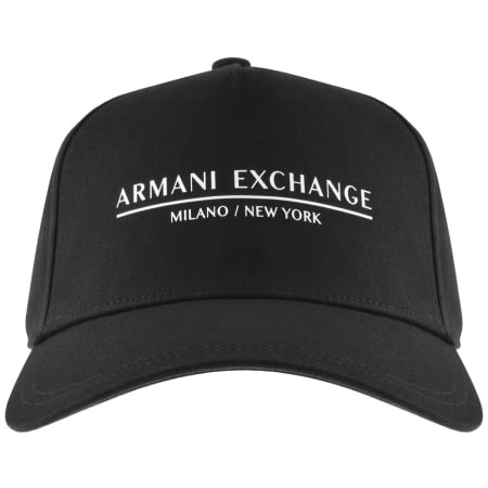 Product Image for Armani Exchange Logo Baseball Cap Black