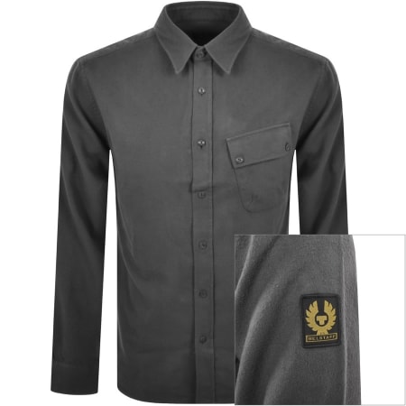 Product Image for Belstaff Long Sleeved Pitch Shirt Grey