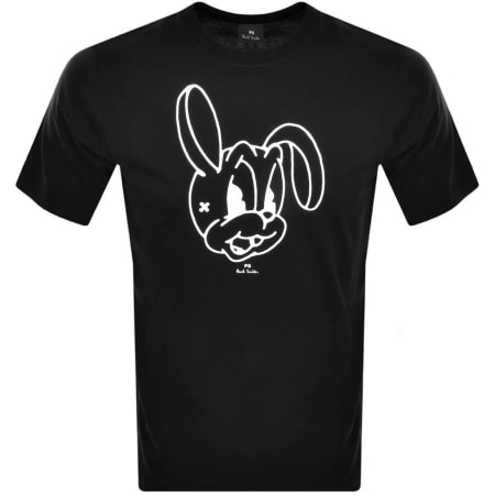 Product Image for PS By Paul Smith Rabbit Regular Fit T Shirt Black