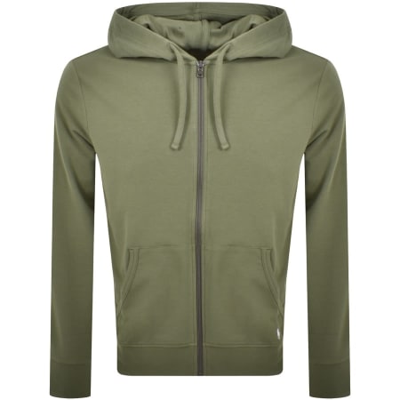 Product Image for Ralph Lauren Full Zip Hoodie Khaki