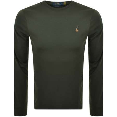 Product Image for Ralph Lauren Long Sleeved T Shirt Grey